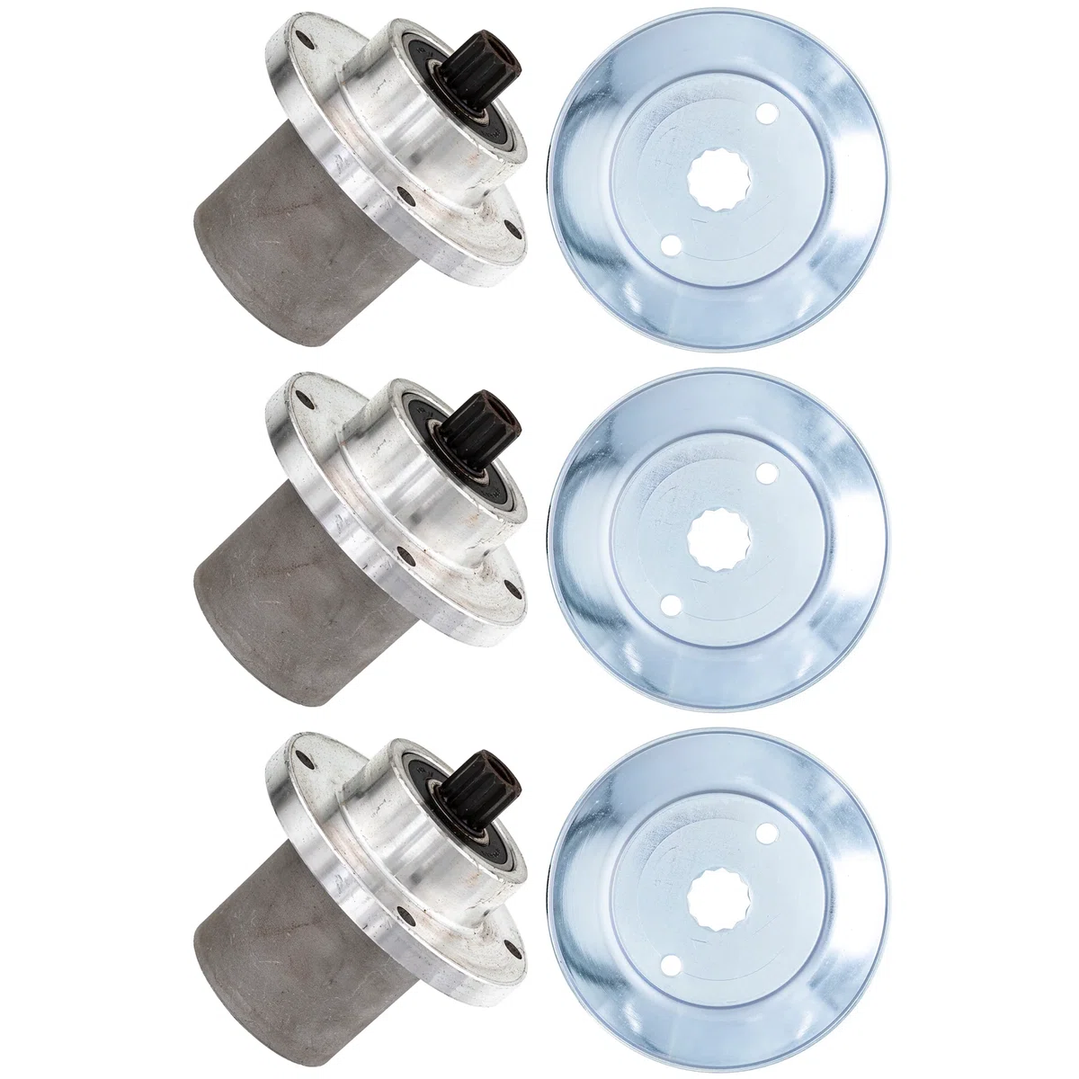 Spindle Kit for Hustler FasTrak RD SDX 48-Inch Deck 783506 604665 3 Pack