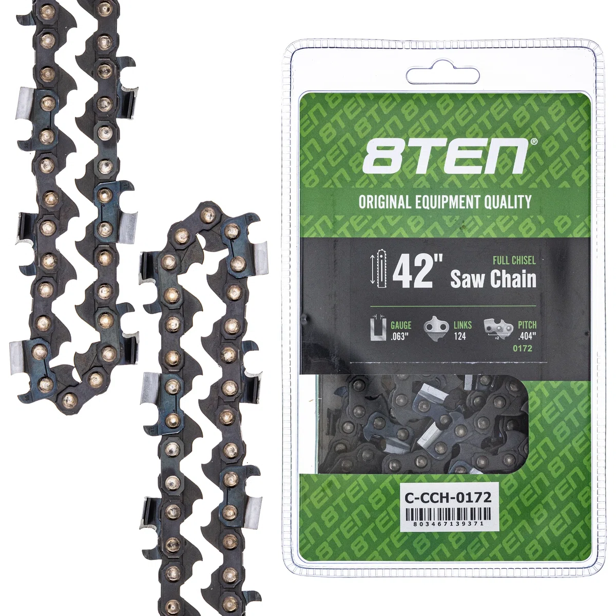 Full Chisel Chainsaw Chain 42 Inch .063 .404 124DL for Husqvarna 501843124