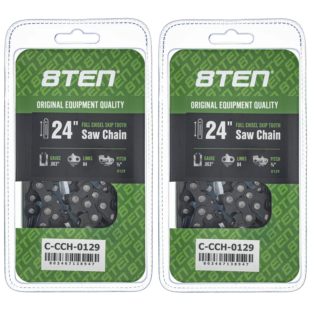 Chainsaw Chain 24 Inch .063 3/8 84DL For Dolmar Solo Makita 75EXL084G H5084 36RS84E 36210050084 | 2-PACK