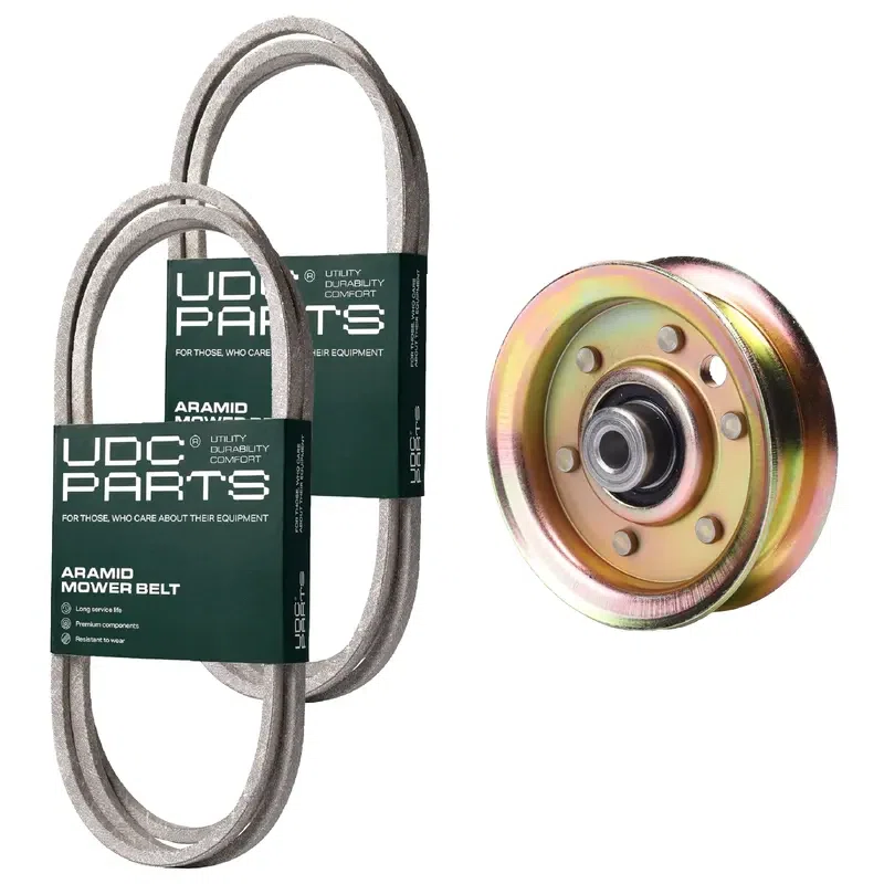 UDC Parts Mower Kit / Belt 130969 + Belt 140294 + Pulley 173437 / Fits Husqvarna YTH150 XP