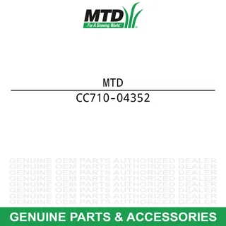 MTD 710-04352 Screw #6 X .375