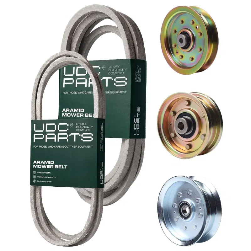 UDC Parts Mower Kit / Belt 754-04033 + Belt 754-04062 + Pulley 756-04224 + Pulley GY20629 / Fits Yard-Man LT-46