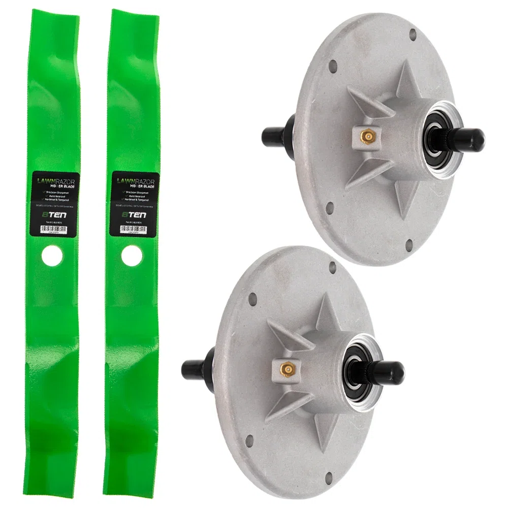 Deck Spindles & Mower Blades Kit For Murray MK1001797
