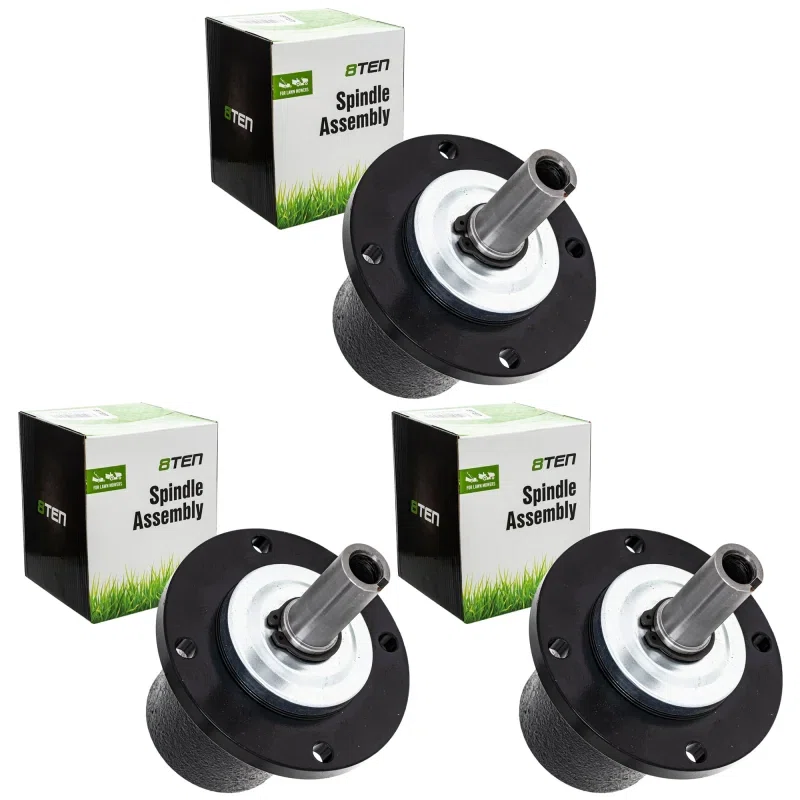 Deck Spindle Set For John Deere TCA23229 AUC11861 | 3-PACK
