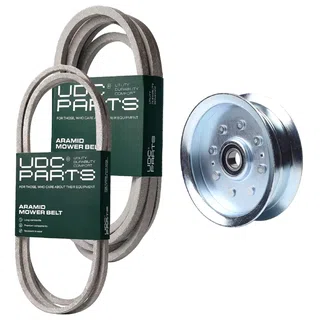 UDC Parts Mower Kit / Belt GX20006 + Belt GX20305 + Pulley GY20629 / Fits Sabre 1642HS 1742HS
