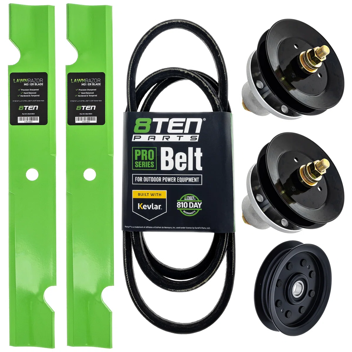 Blade Spindle Belt Idler Deck Kit For Exmark MK1010185