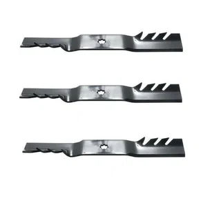 3PK Oregon 92-616 Gator G3 Blade 17" replaces John Deere AM137757 AM137758