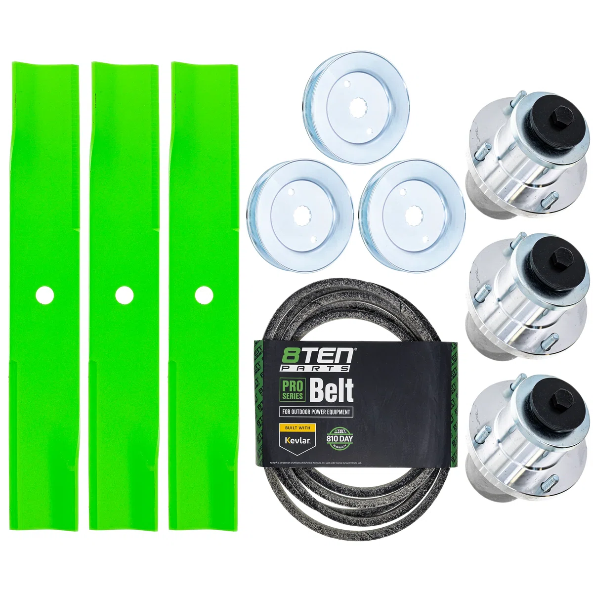 Spindle Blade Belt Kit For Hustler MK1015122