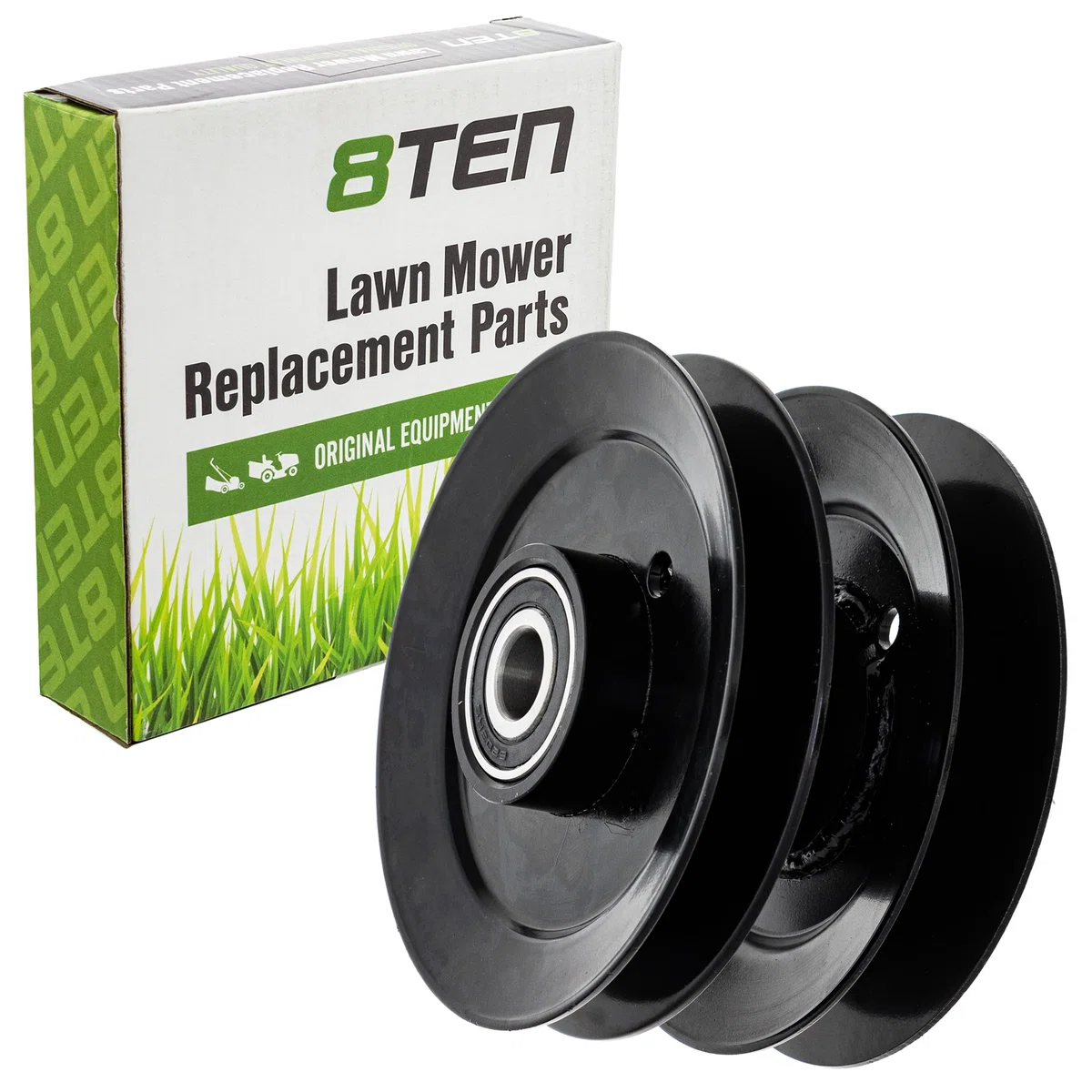 Deck Spindle Double Pulley For Yard-Machines MTD Ranch King 756-0638