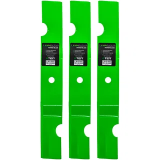 LawnRAZOR Notched Medium Lift Blade For John Deere TCU34280 | 3-PACK