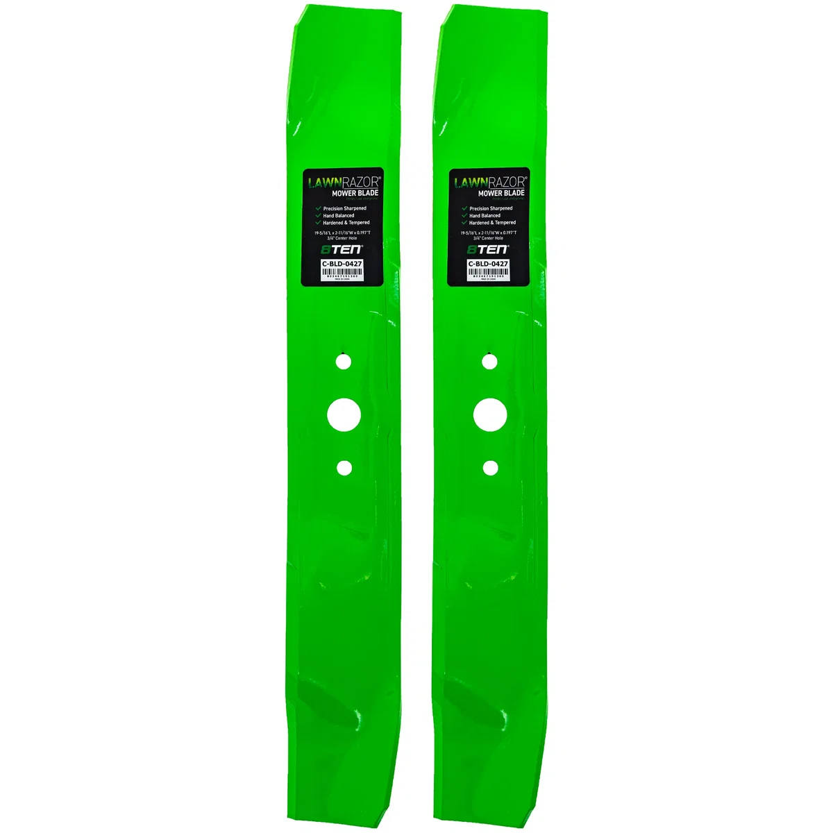 LawnRAZOR Mulching Blade For Cub Cadet 759-3829 742P3032 | 2-PACK