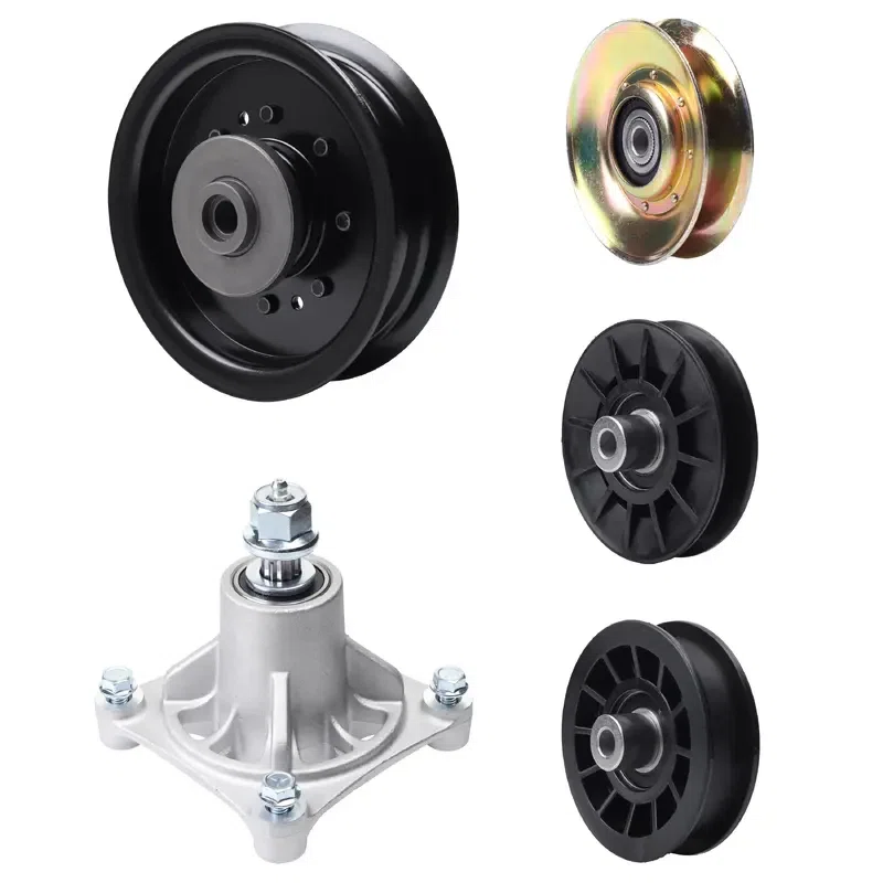 UDC Parts Mower Kit / Pulley 127783 + Pulley 532194326 + Pulley 532194327 + Pulley 532196104 + Spindle 532174356 / Fits Husqvarna LT1597