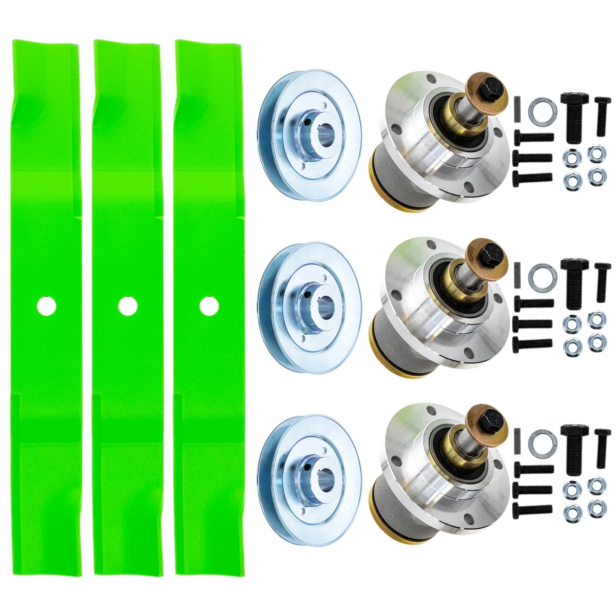 Blade Spindle Kit for RZ Pro Tuff Torq RZ-C 54-Inch 438-0001-00 437-0006-00