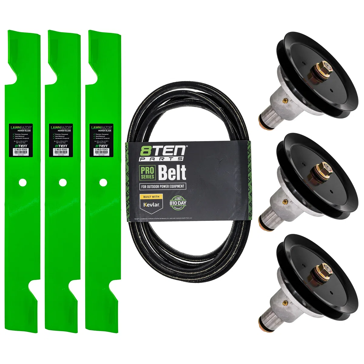 Blade Spindle Belt Deck Kit For Exmark MK1010090