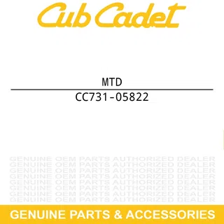 MTD 731-05822 BELT COVER