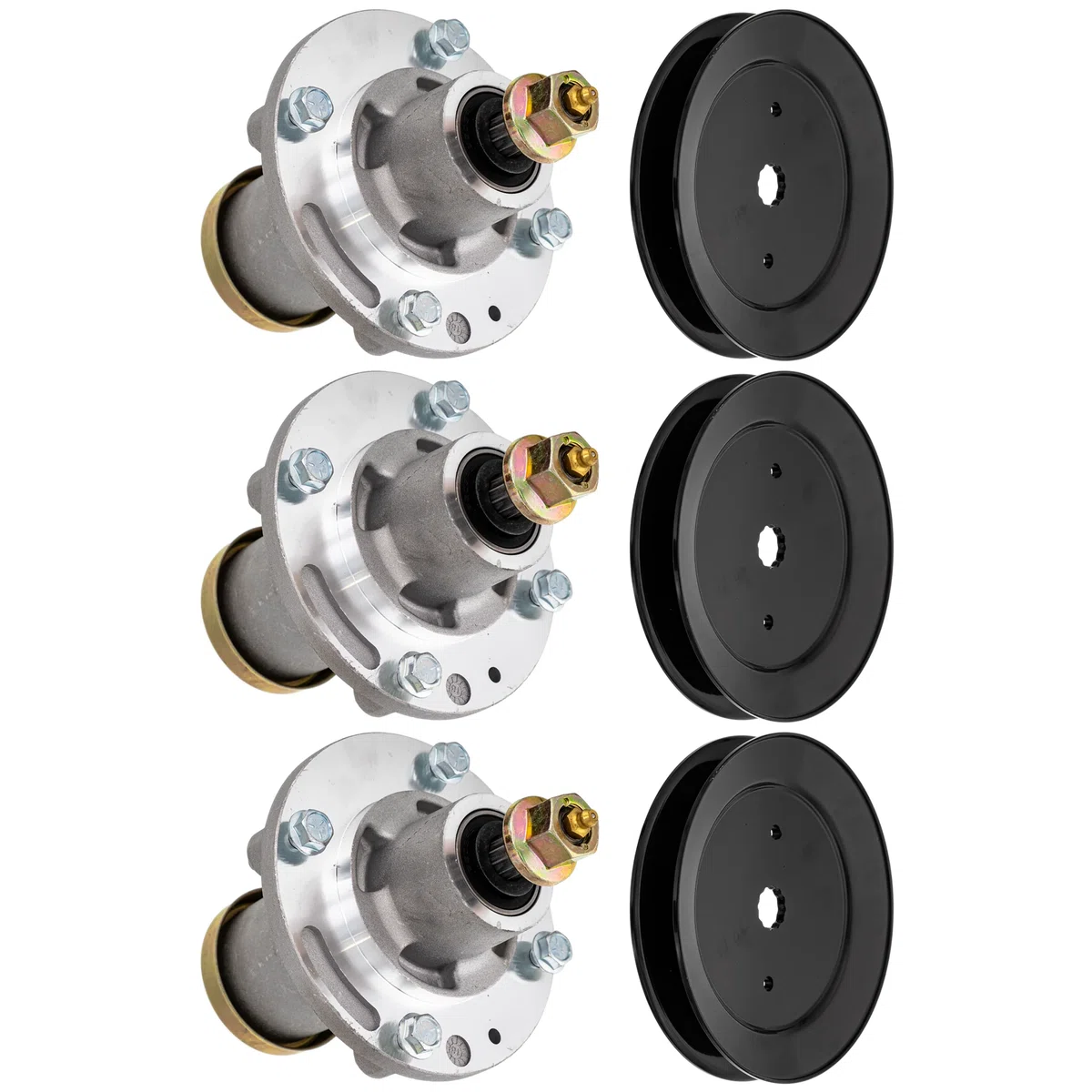 Deck Spindle Kit For Husqvarna 810-KSP4361N | 3-PACK