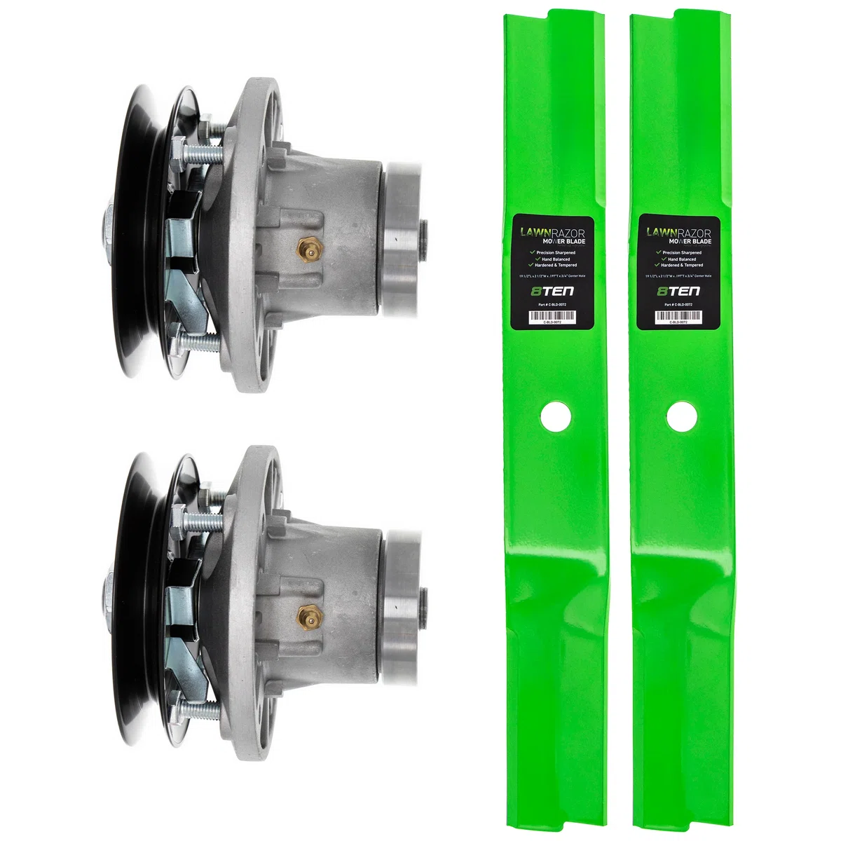 Deck Spindle & Mower Blade Kit For John Deere MK1002184