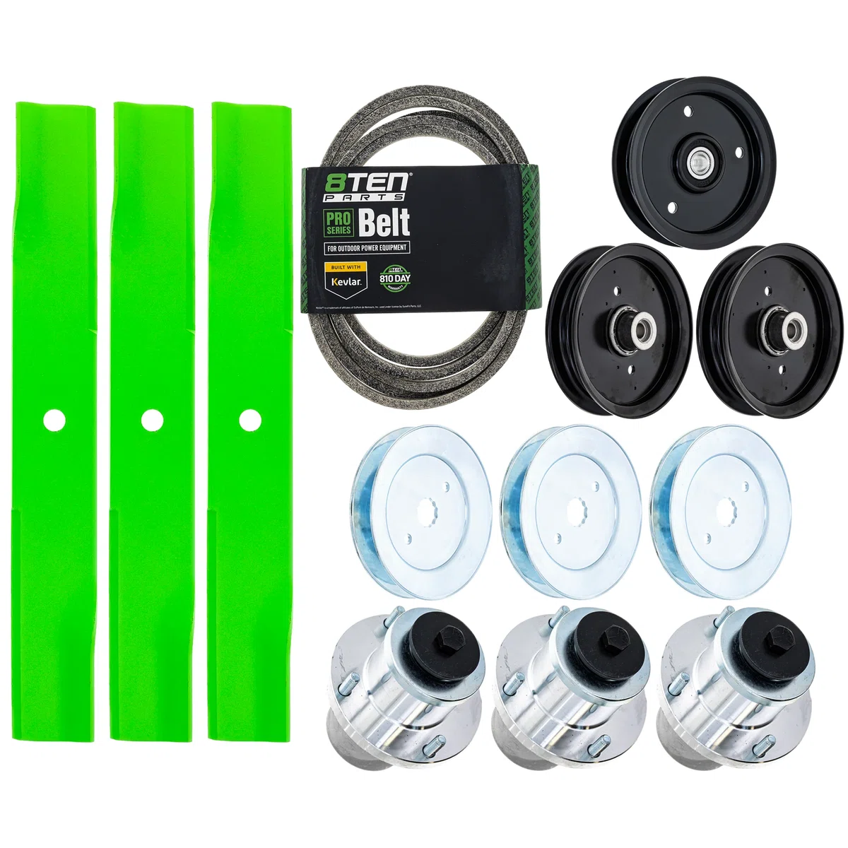 Deck Rebuild Kit for Hustler FasTrak 54-Inch 601124 607208 604664 786483
