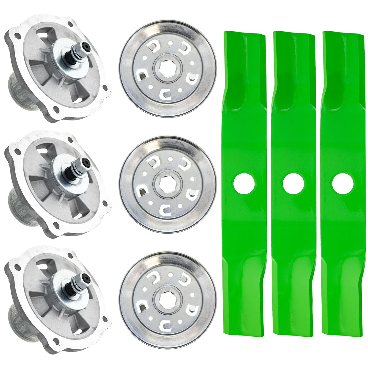 Blade Spindle Kit for Kubota RCK48P-751Z 48-Inch K5583-34340 K5663-34510