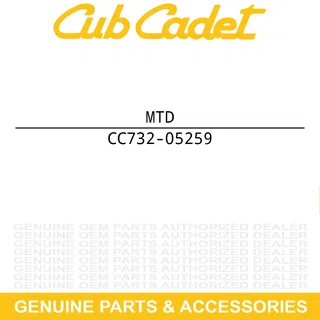 MTD 732-05259 Extension Spring .50 Od X 2.142