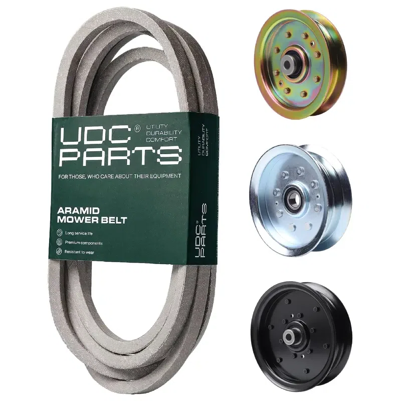 UDC Parts Mower Kit / Belt 754-04033 + Pulley 756-04511B + Pulley 956-04129 + Pulley GY20629 / Fits Cub Cadet RZT-S46
