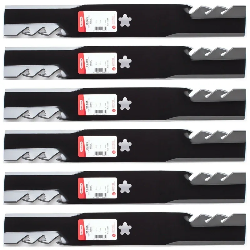 6 Pack 95-605 Oregon G3 Gator Blades Rpl 532187254, 532187255, 532187256 & More