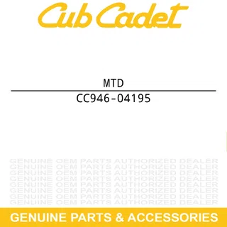 MTD 946-04195 Control Cable