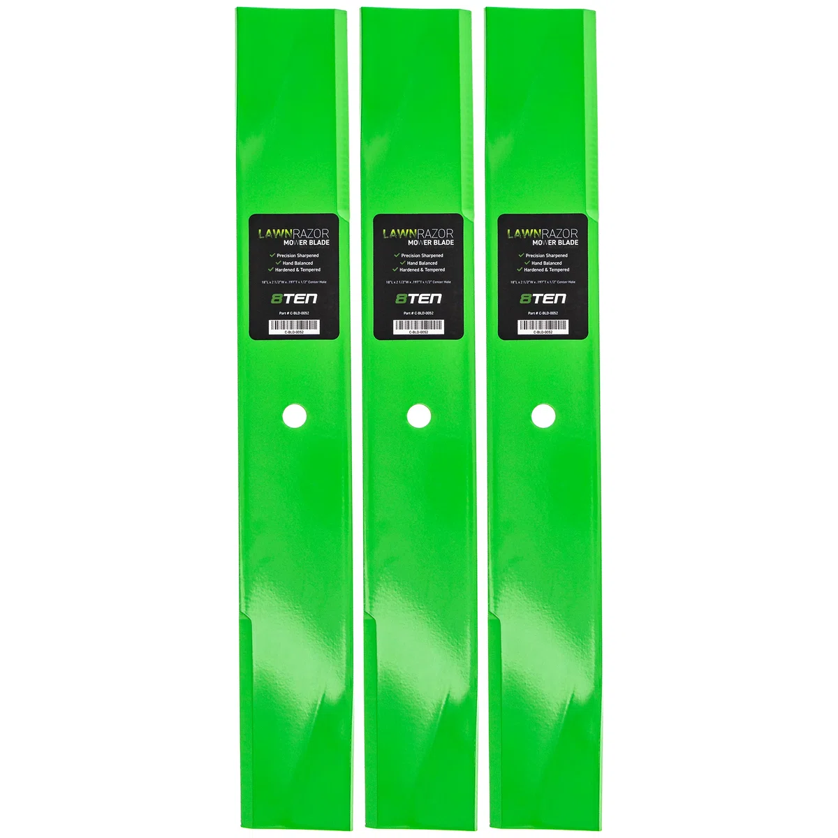 LawnRAZOR High Lift Blade For Toro 56-2390 56-2390-03 27-0990-03 27-0990 92-7961 44-5480 92-7961-03 | 3-PACK