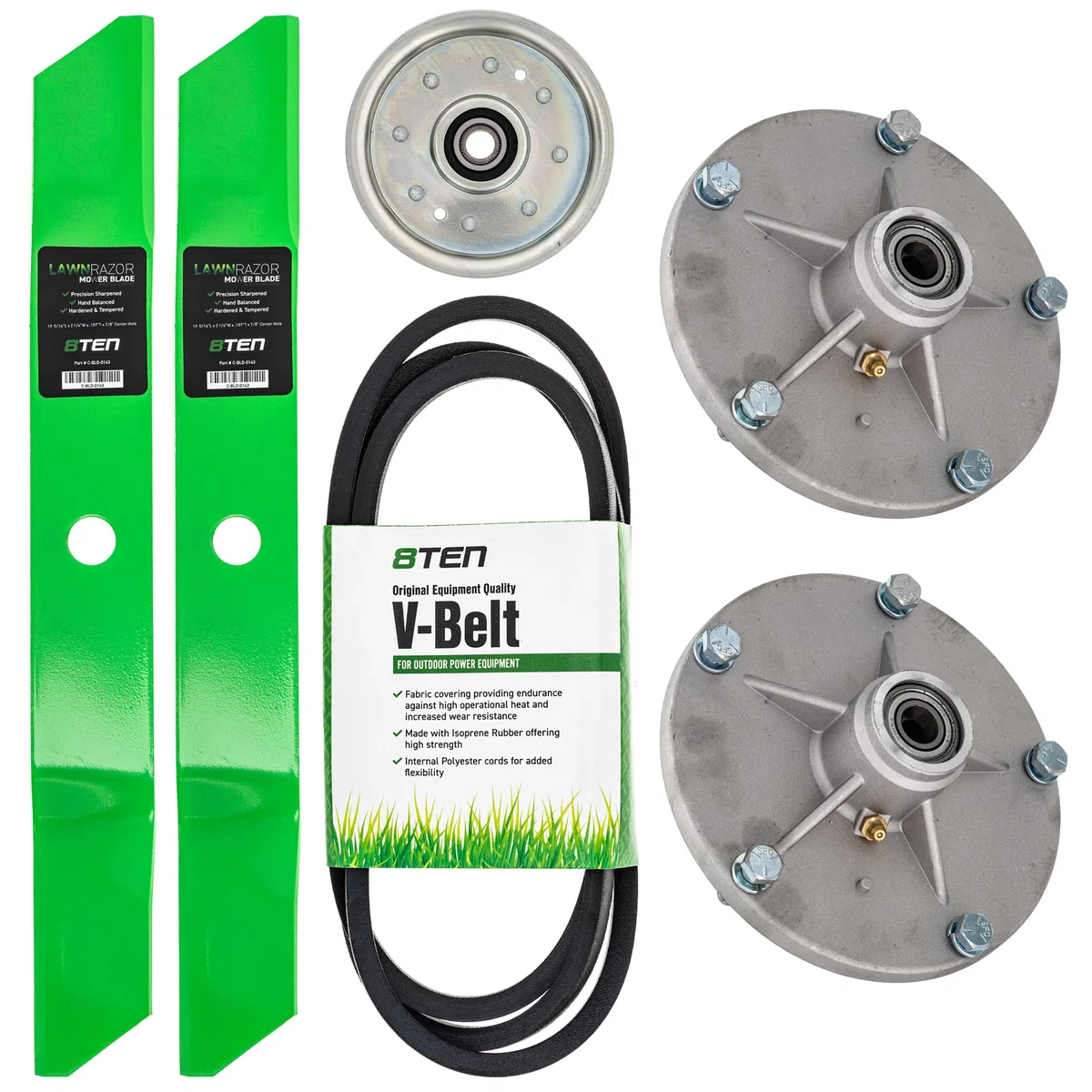 Deck Rebuild Kit Blade Spindle Belt Idler for Murray 38713x71A 38716x82A 38 Inch
