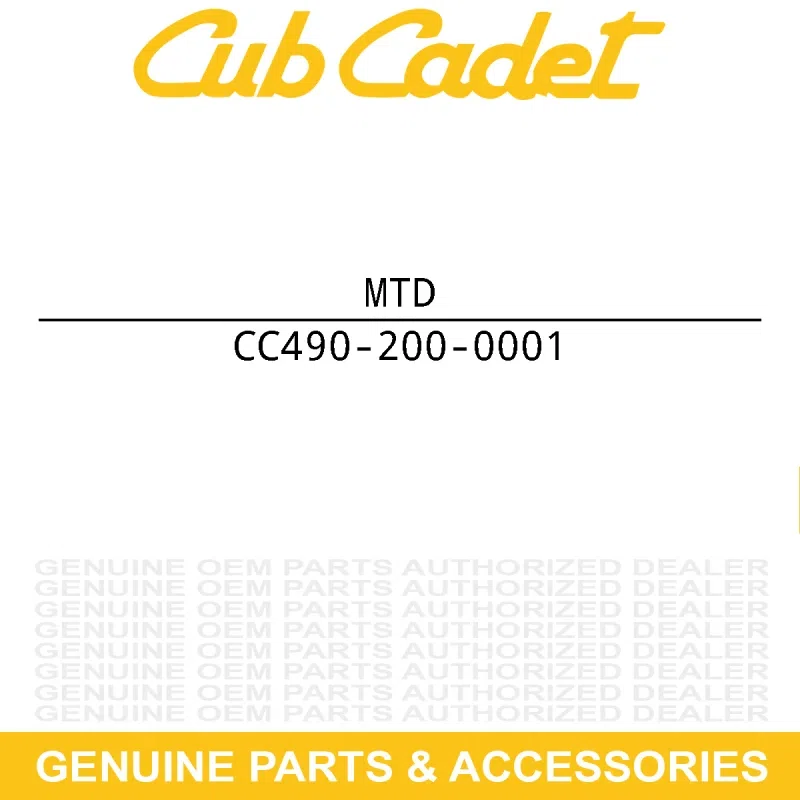 MTD 490-200-0001 Air Cleaner