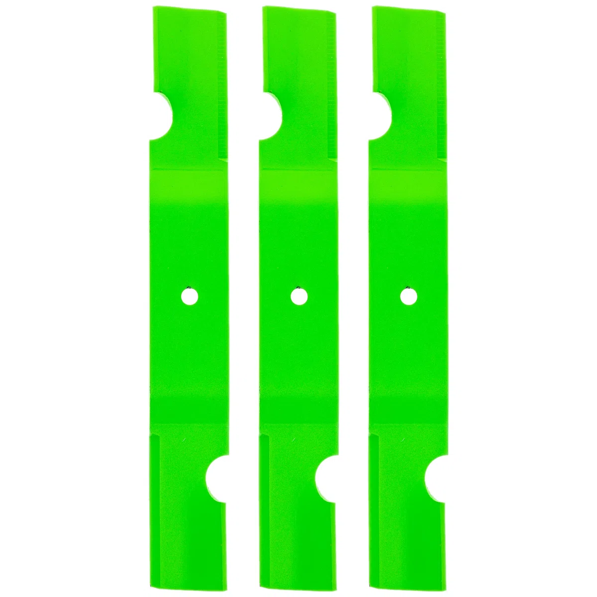 LawnRAZOR Blade for Grasshopper 6052 52-Inch 320239 Notched High Lift 3 Pack