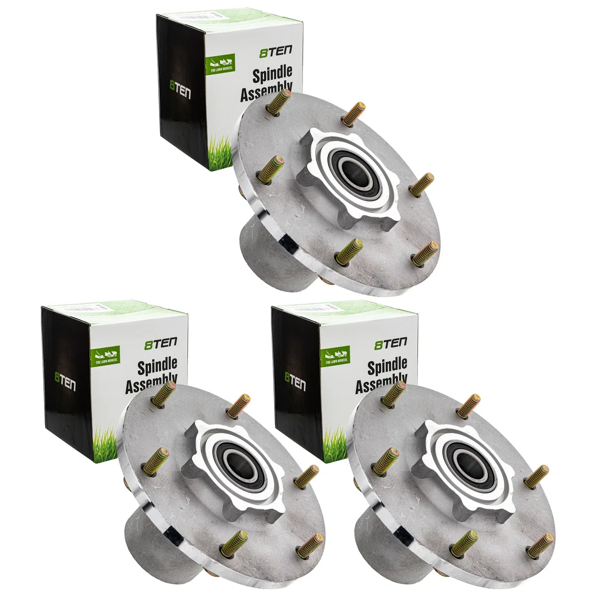 Deck Spindle Set For Exmark Toro 116-3344 | 3-PACK