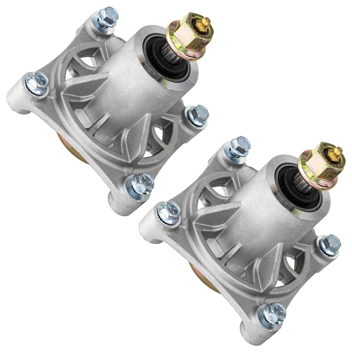 Deck Spindle Set For Husqvarna Poulan Pro Statesman 174356 532174356 587125201 174358 532174358 | 2-PACK