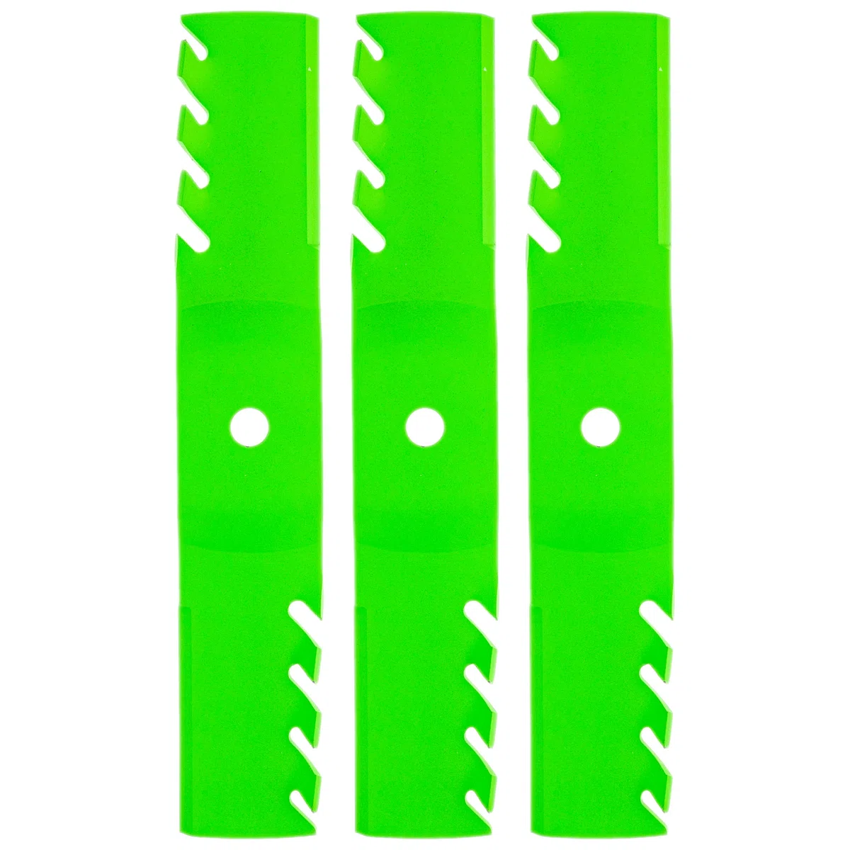 LawnRAZOR Toothed Mulching Blade For Cub Cadet DeWalt Craftsman 742-04278A 942-04278A 742P04278A-X | 3-PACK