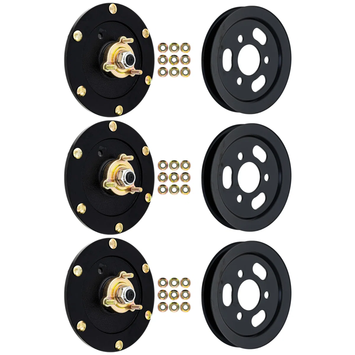 Spindle & Pulley Kit For Toro 810-KSP4352N | 3-PACK