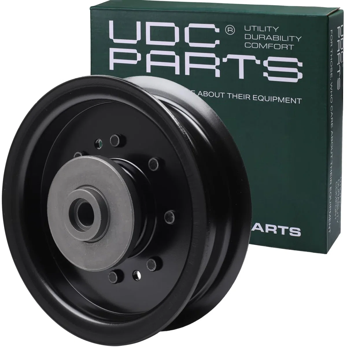 196104 Idler Pulley / 48 54 inch deck / Replacement for Husqvarna 532196104 197380 532197380 TS342 TS343 TS348 TS352 YT42DXLS