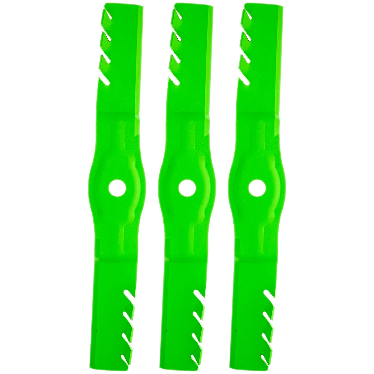 LawnRAZOR Toothed Mulching Blade For John Deere UC18055 | 3-PACK