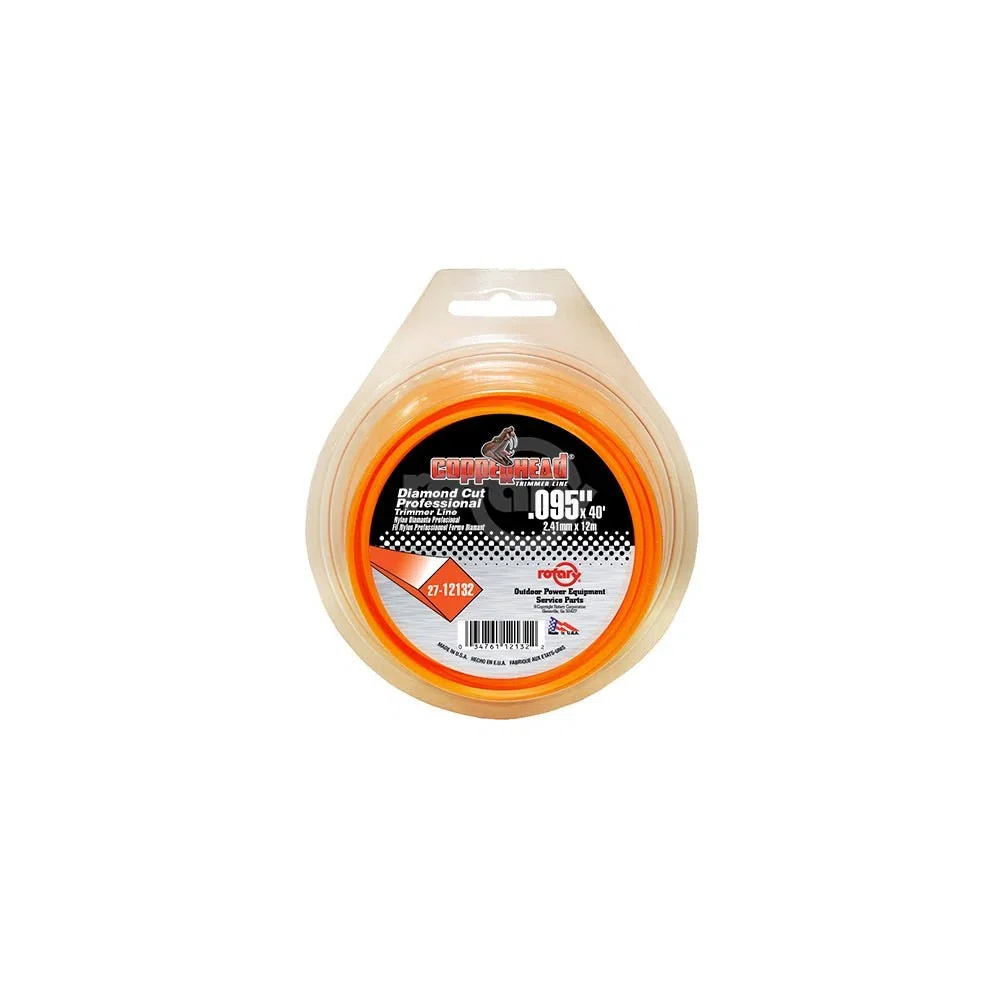 TRIMMER LINE DIA .095 40' LOOP DIAMOND 12132
