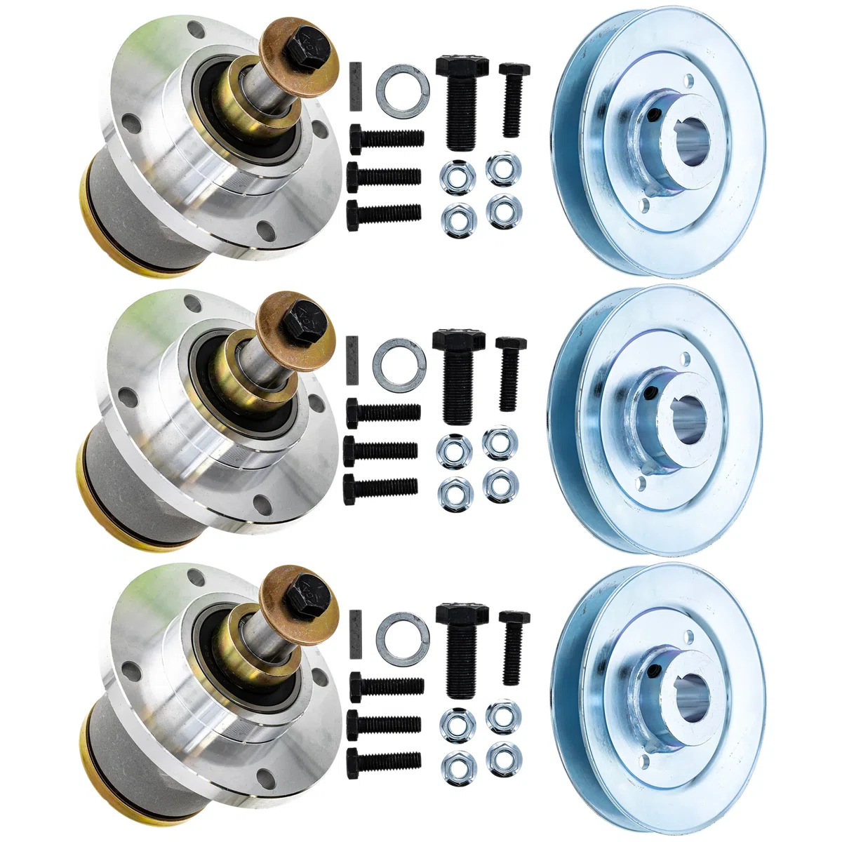 Spindle & Pulley Kit For Spartan 810-KSP4339N | 3-PACK