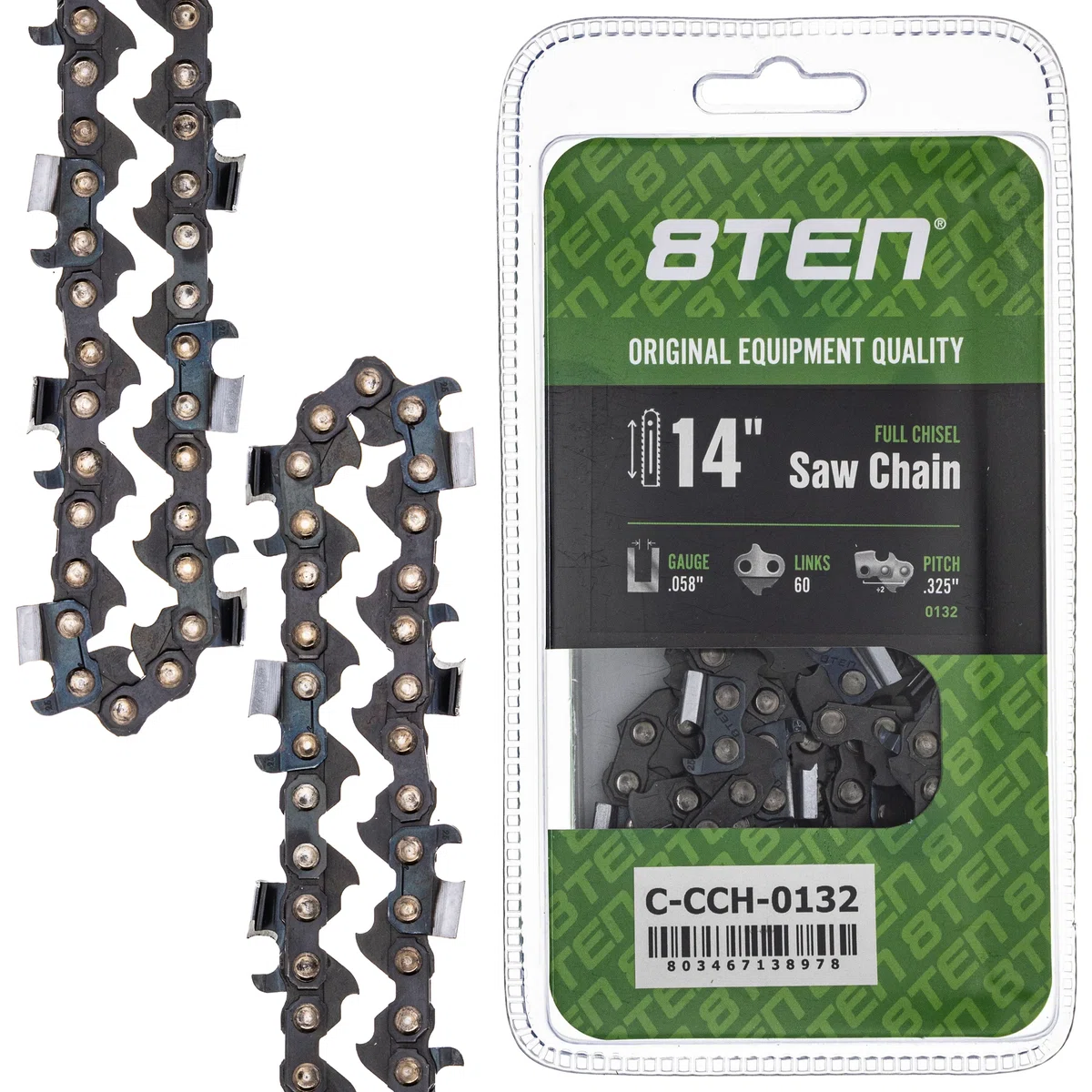 Chainsaw Chain 14 Inch .058 .325 60DL For Blue Max Yard Dog