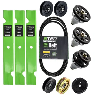 Blade Spindle Belt Idler Deck Kit For Cub Cadet Columbia Troy-Bilt MK1010183