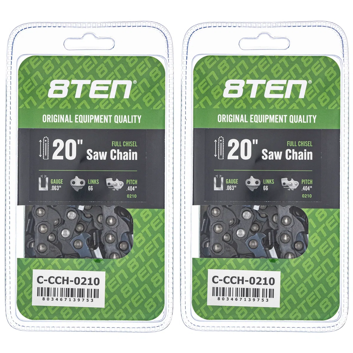 Chainsaw Chain 20 Inch .063 .404 66DL For Stihl 68LX066G | 2-PACK