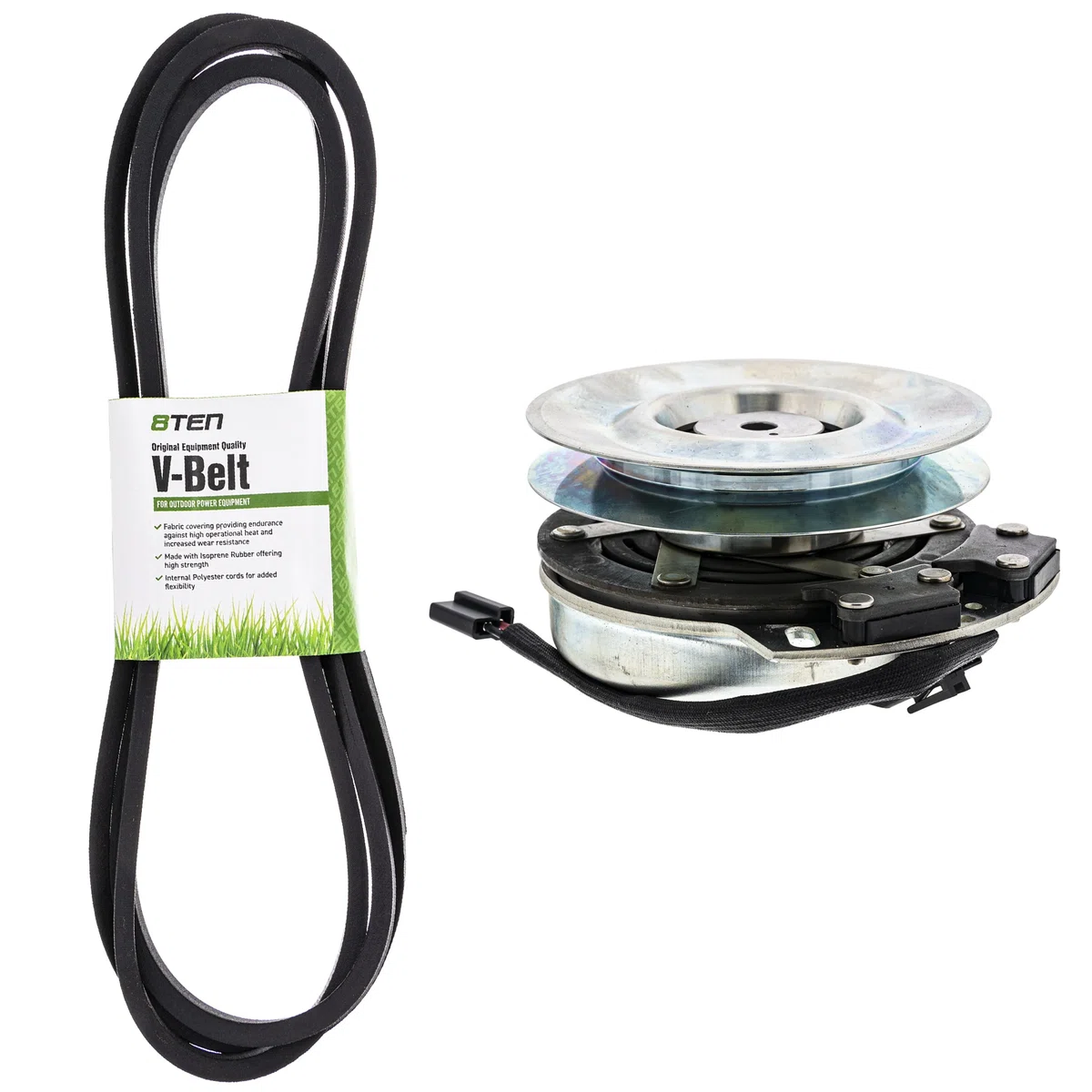 Electric PTO Clutch & Belt Kit For John Deere MK1006405