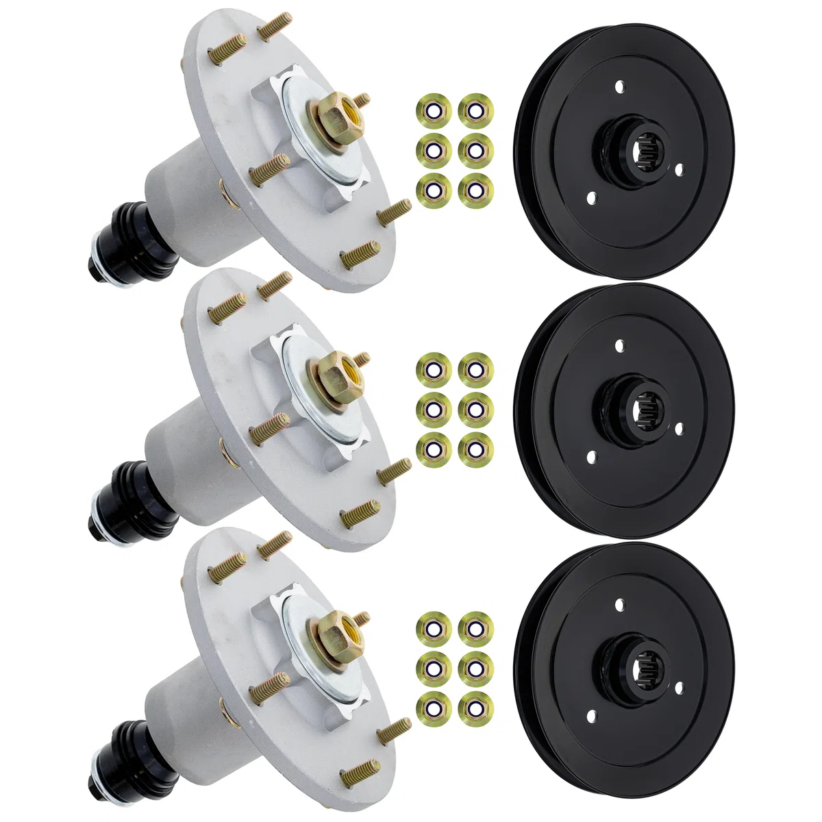 Spindle & Pulley Kit For Exmark 810-KSP4291N | 1-PACK