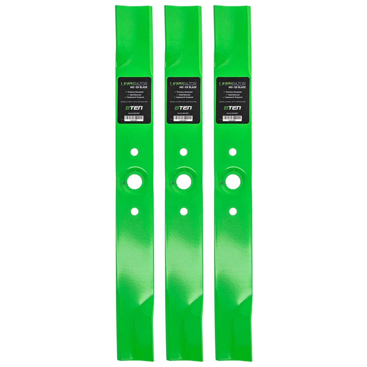 LawnRAZOR Mower Blade 810-CBL2219D For Honda 72511-VA2-690 72511-960-004 M2100-576-91938 | 3-PACK