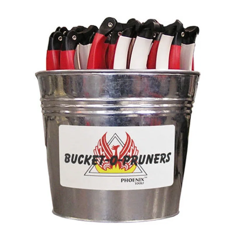 Spyder 40022 - Phoenix 3/4" Professional Bucket "O" Pruners (24 Pruners)