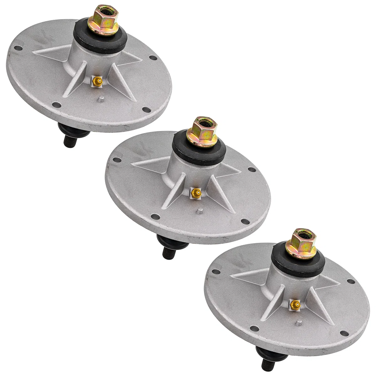 Deck Spindle Set For Scotts Murray Briggs & Stratton 92574 492574MA 24385 24384 | 3-PACK