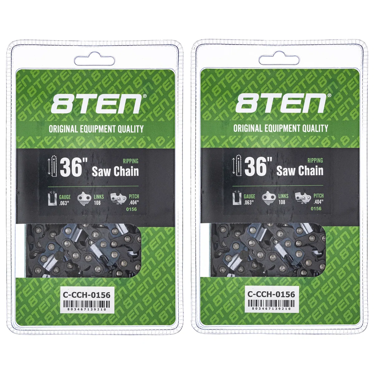 Chainsaw Chain 36 Inch .063 .404 108DL For Stihl 46RS108 68LX108G 68LX108 | 2-PACK
