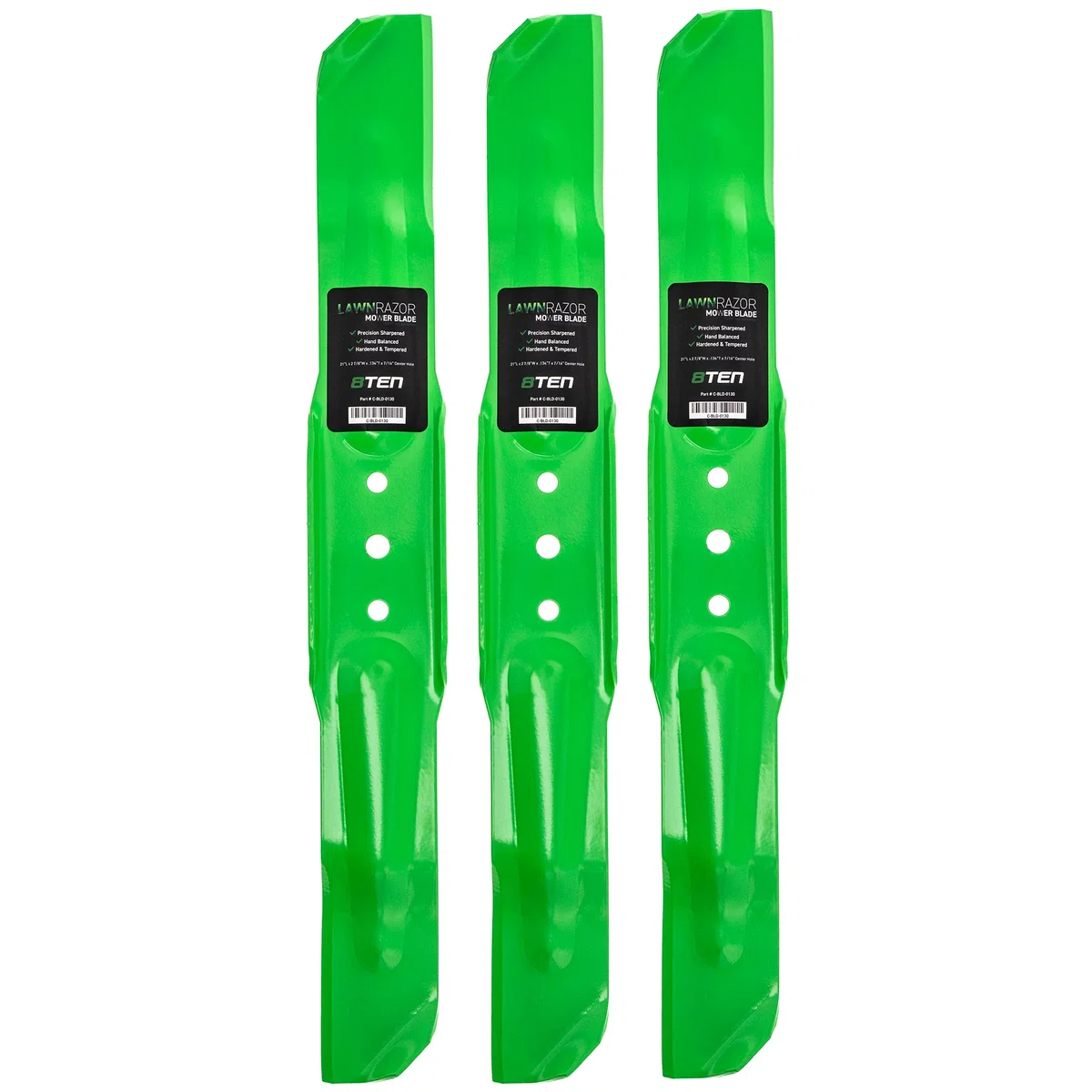LawnRAZOR High Lift Blade For Toro Exmark 26-0880 42-1000 107-4276-03 20-2720-03 20-2720 42-1000-03 | 3-PACK