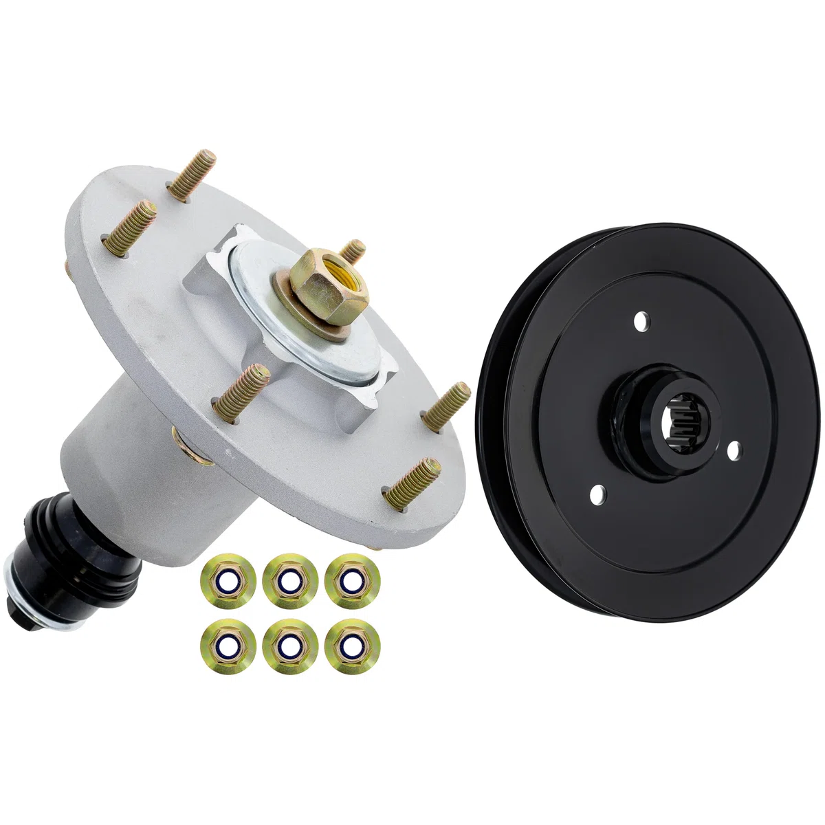 Spindle & Pulley Set For Exmark 810-KSP4291N